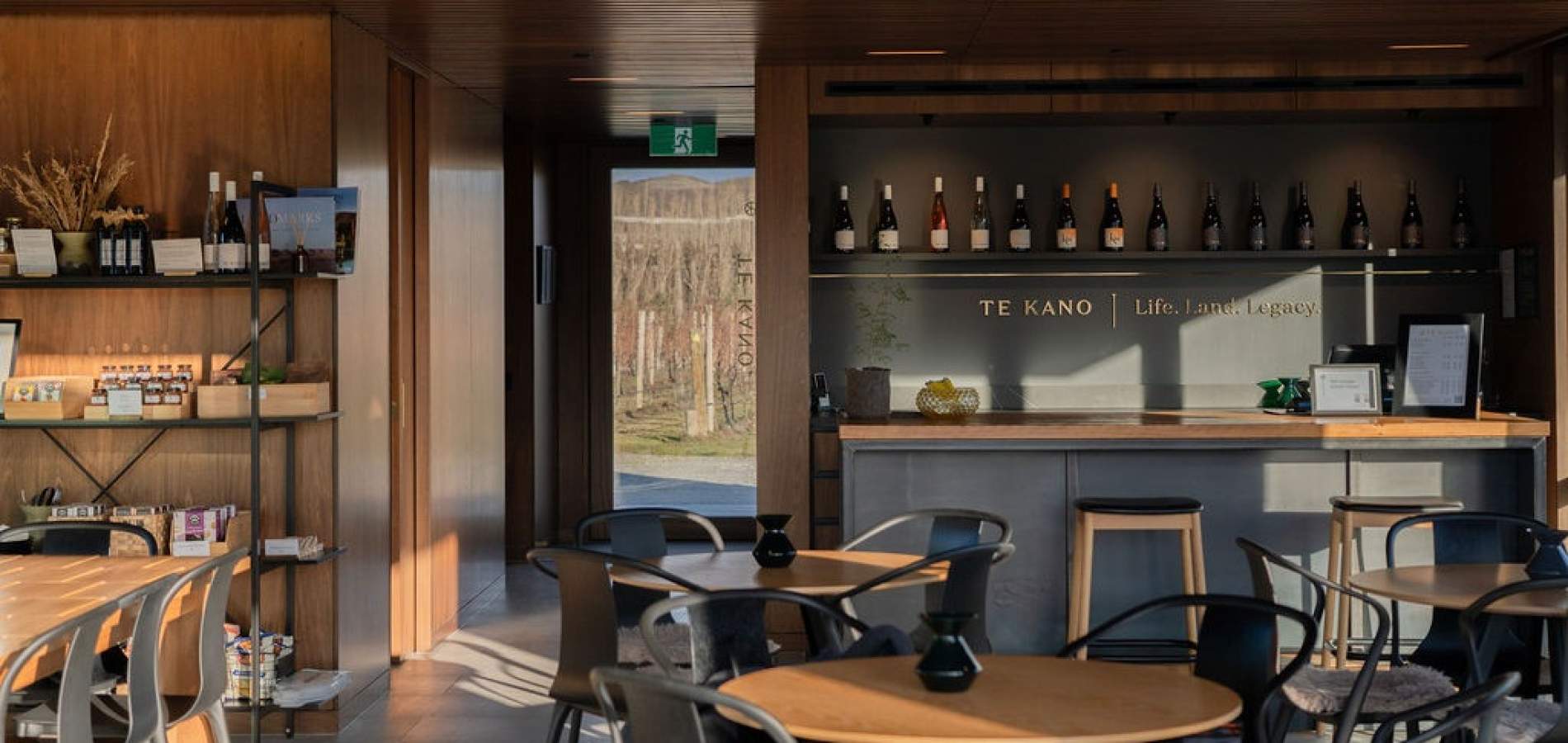 Inside TK Cellar Door